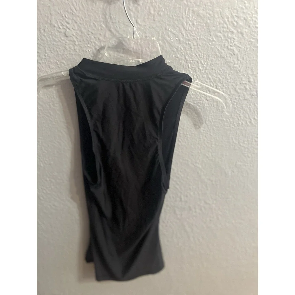 J‎ Crew Womens Swim Rashguard Size XS Black Swim Swimwear